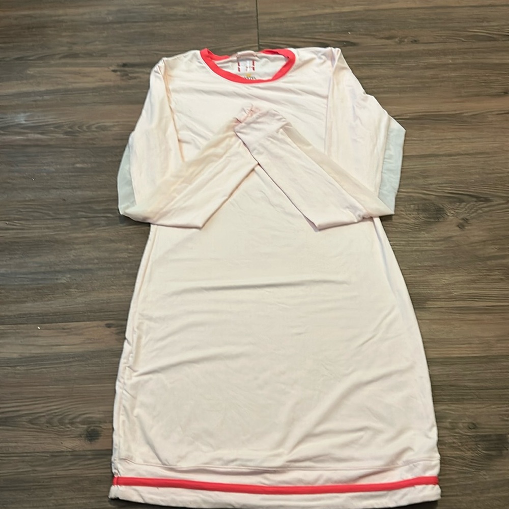 COPY - Kastel Denmark Charlotte Long Sleeve Gorpcore Swimsuit Coverup Mini Dres…